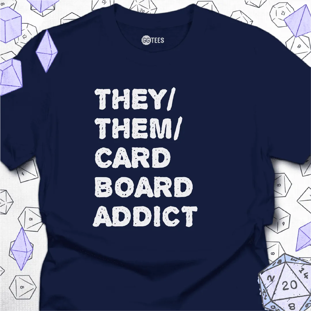 They Them Cardboard Addict T-Shirt - GG Tees