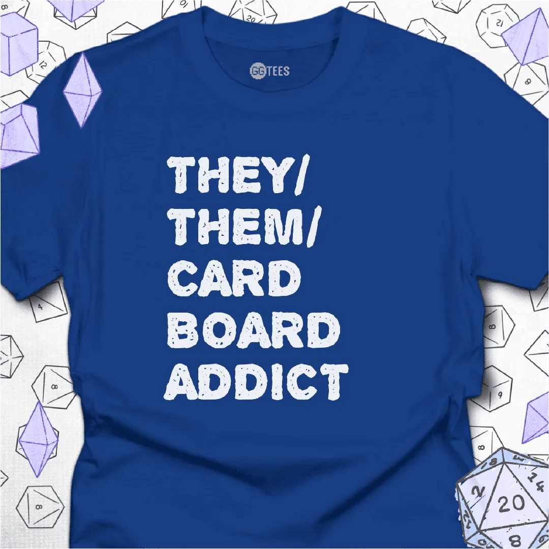 They Them Cardboard Addict T-Shirt - GG Tees