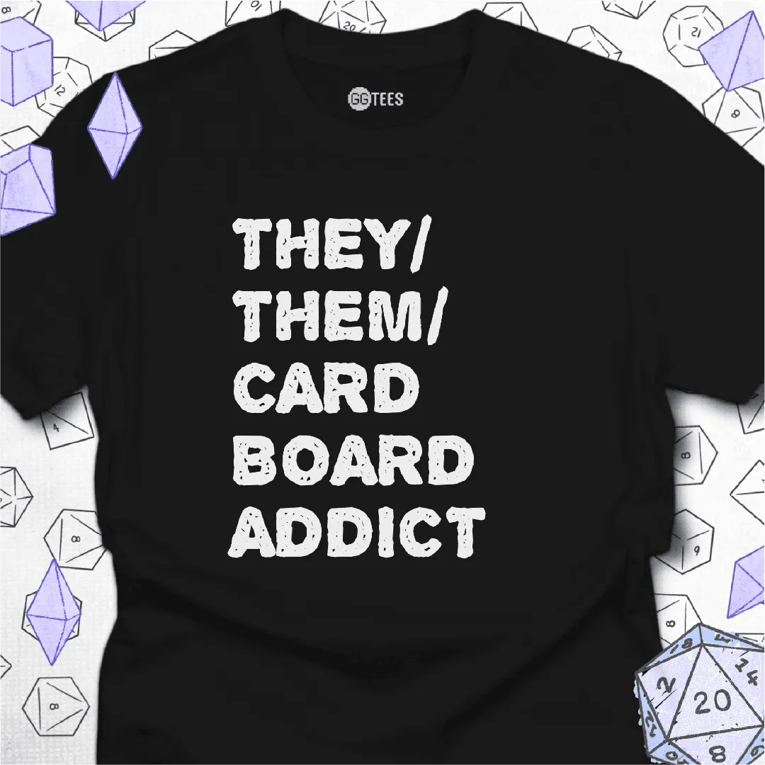 They Them Cardboard Addict T-Shirt - GG Tees