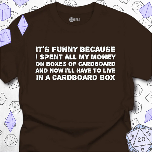 Cardboard Box T-Shirt - GG Tees