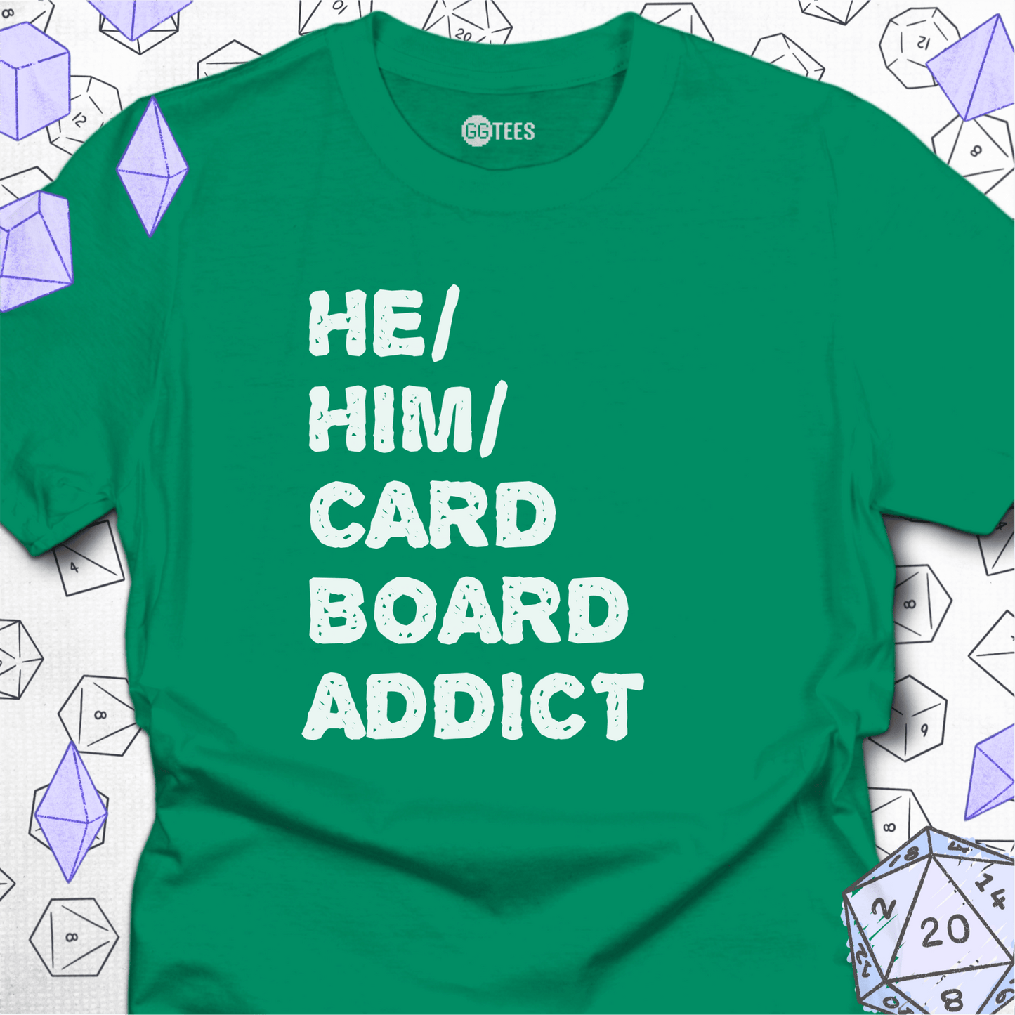 He Him Cardboard Addict T-Shirt