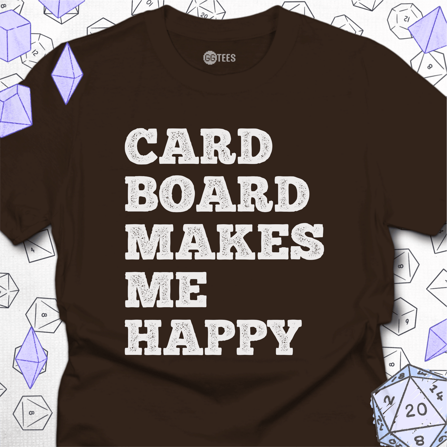 Cardboard Makes Me Happy T-Shirt