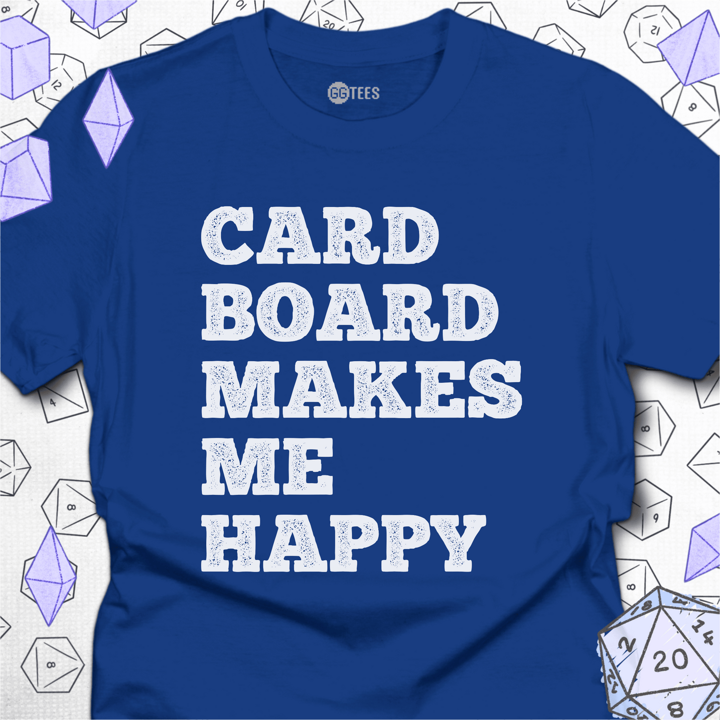 Cardboard Makes Me Happy T-Shirt