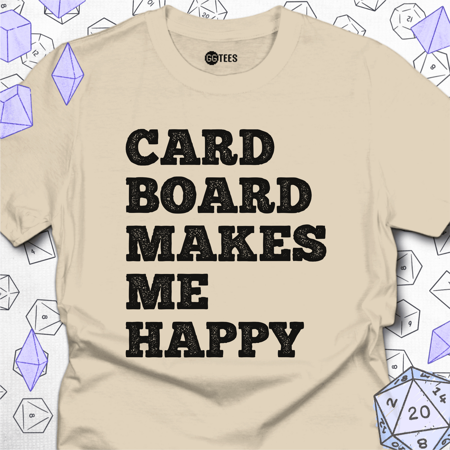 Cardboard Makes Me Happy T-Shirt