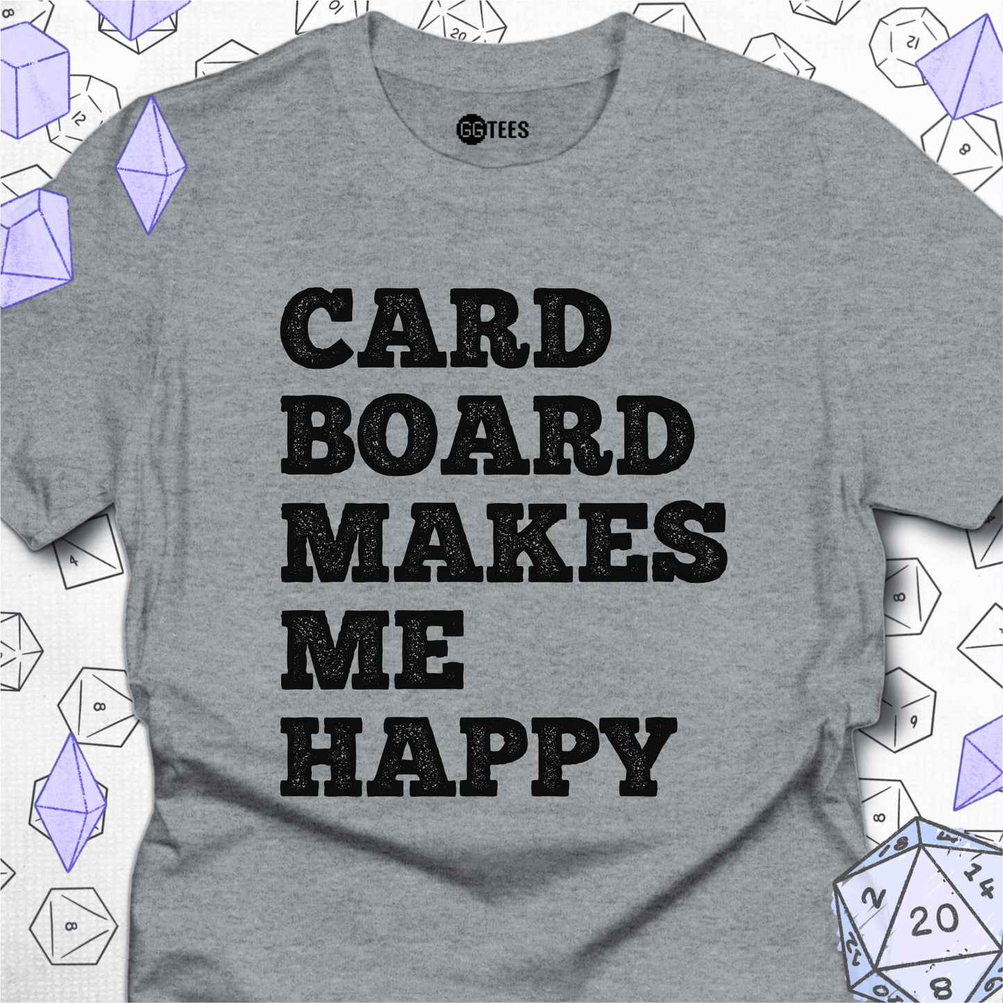 Cardboard Makes Me Happy T-Shirt