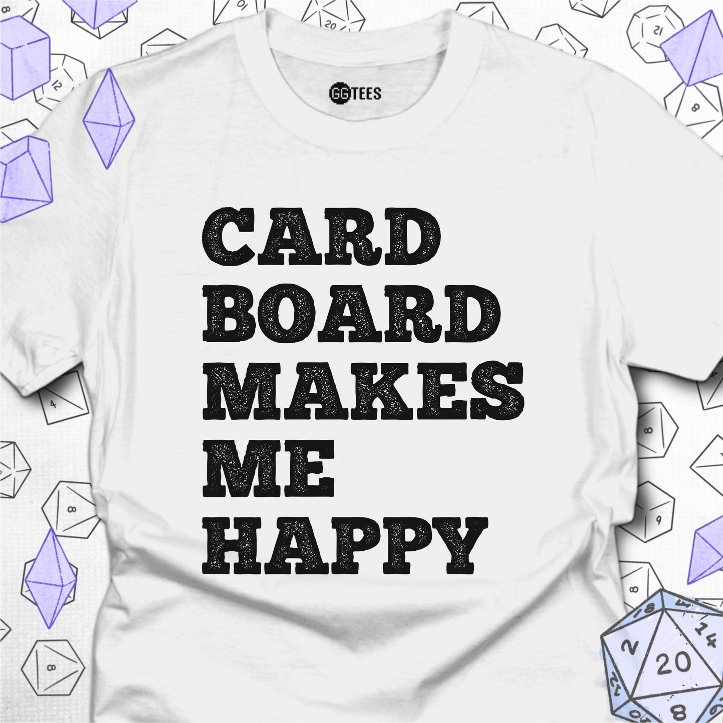 Cardboard Makes Me Happy T-Shirt