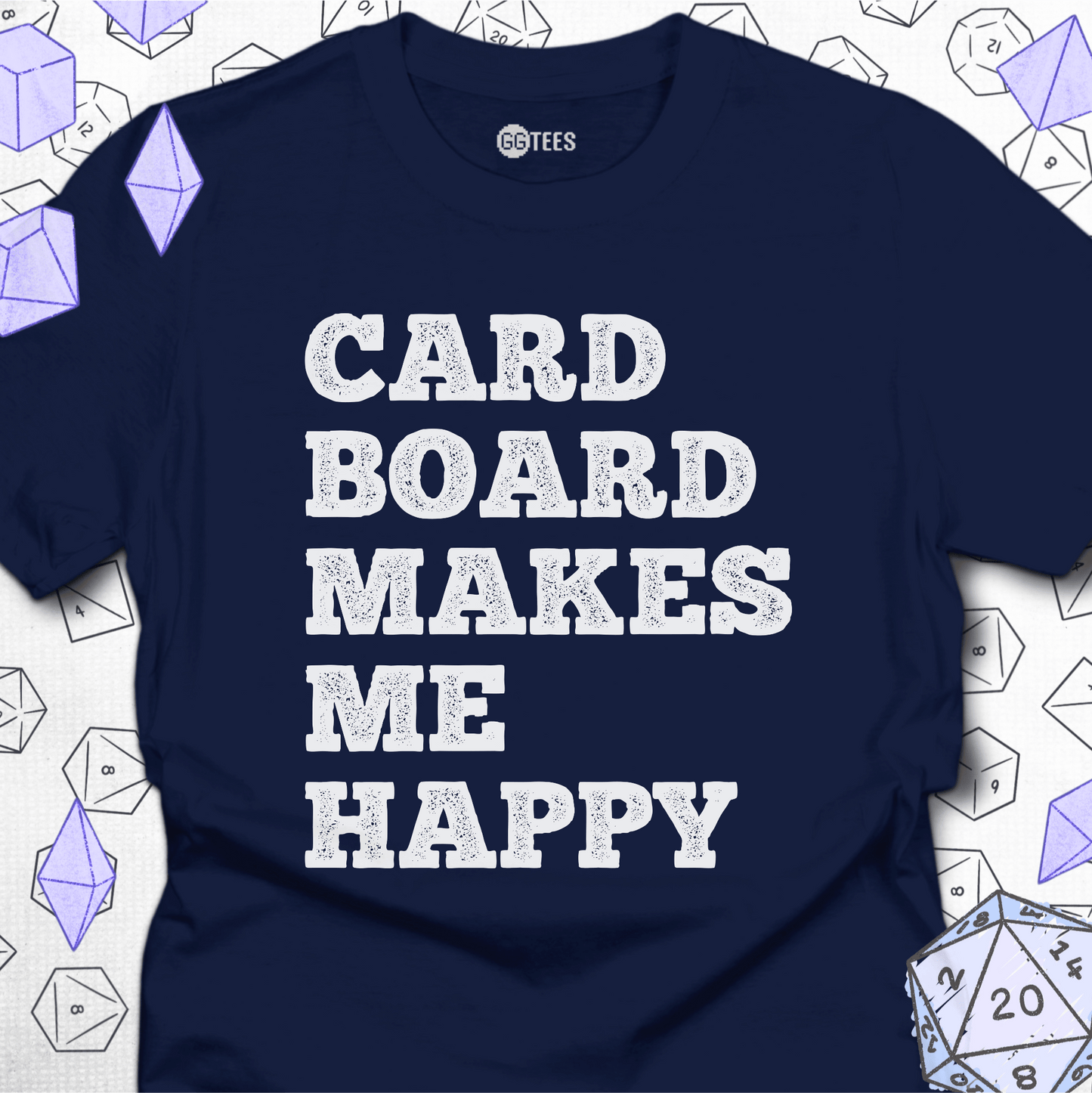 Cardboard Makes Me Happy T-Shirt