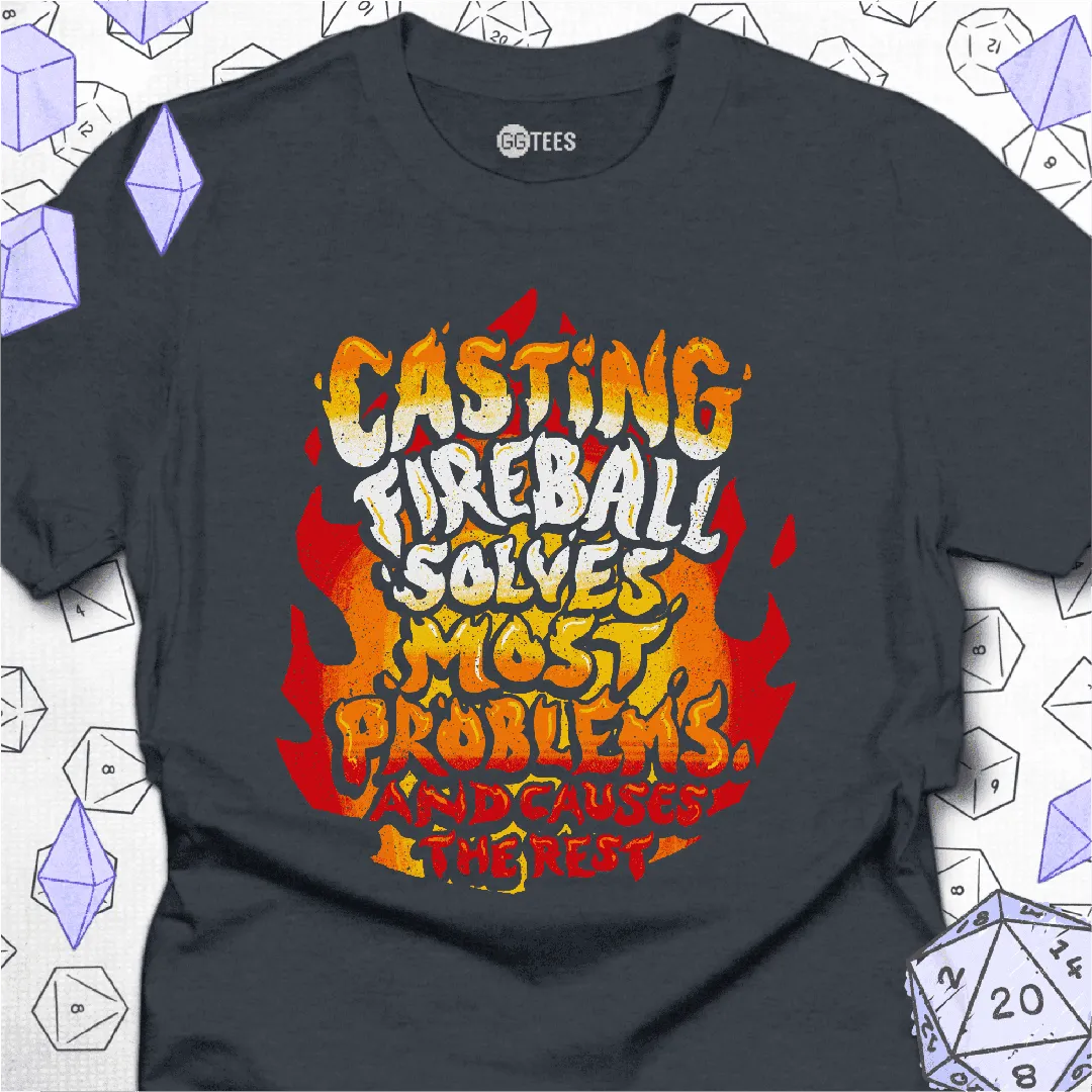Casting Fireball T-Shirt - GG Tees