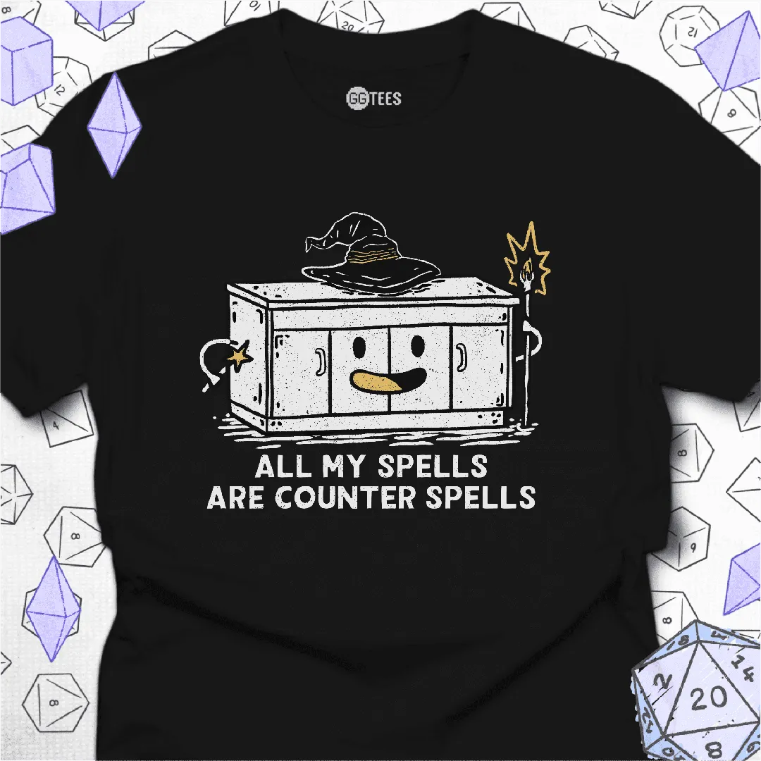 Counter Spells T-Shirt - GG Tees