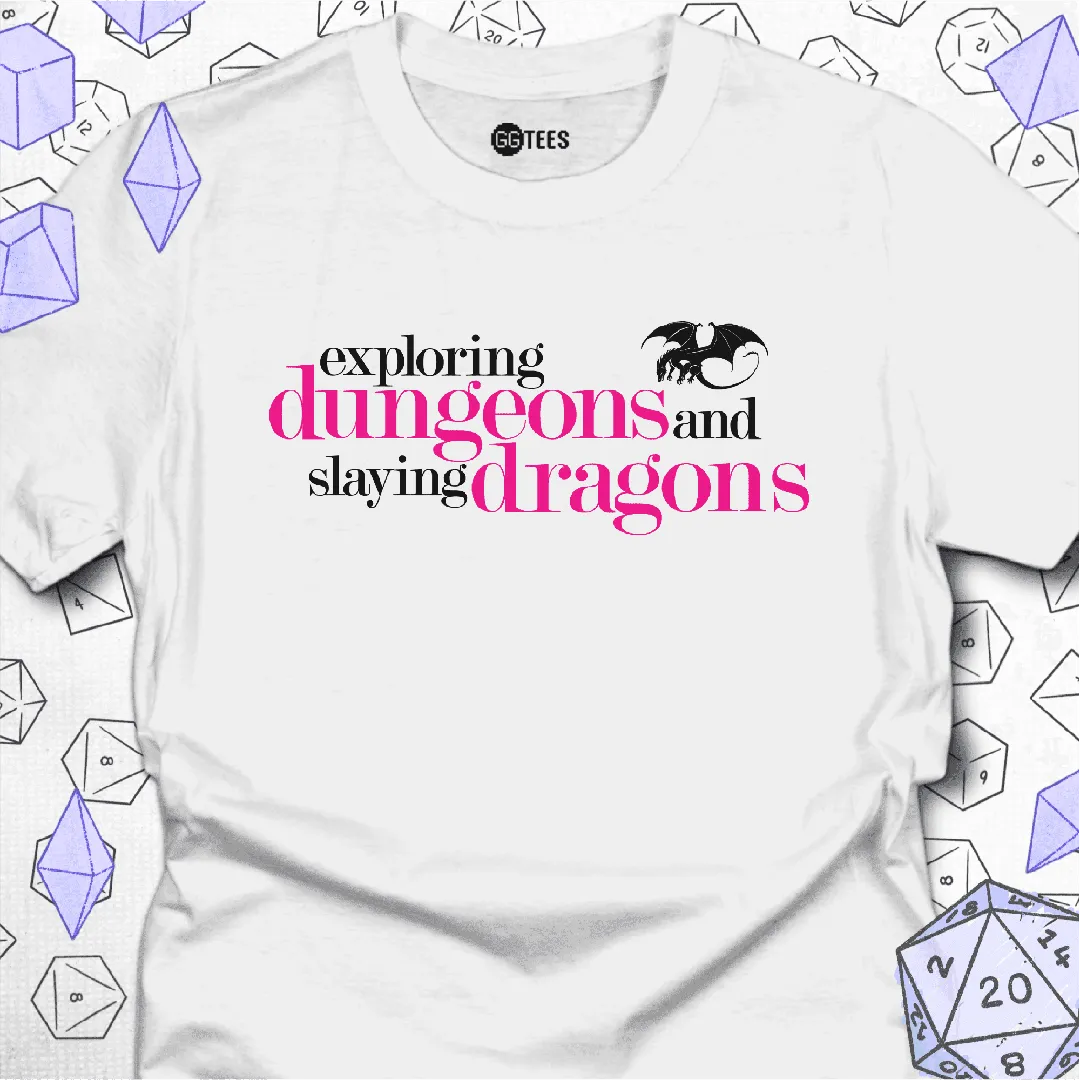 Exploring Dungeons T-Shirt - GG Tees