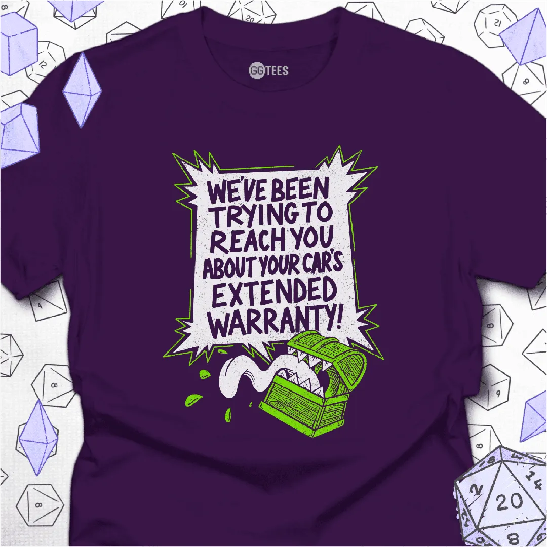 Extended Warranty Mimic T-Shirt - GG Tees