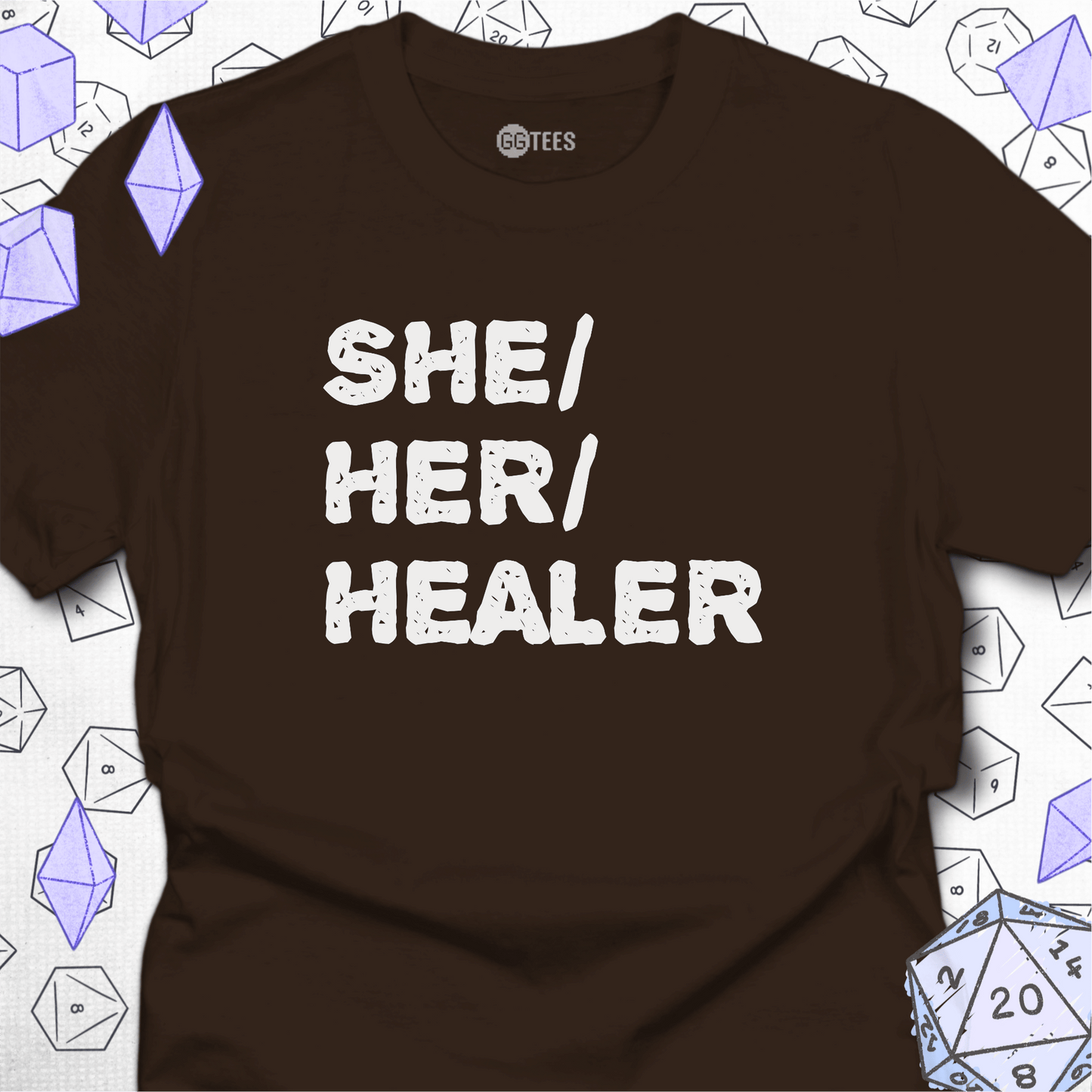 She Her Healer T-Shirt