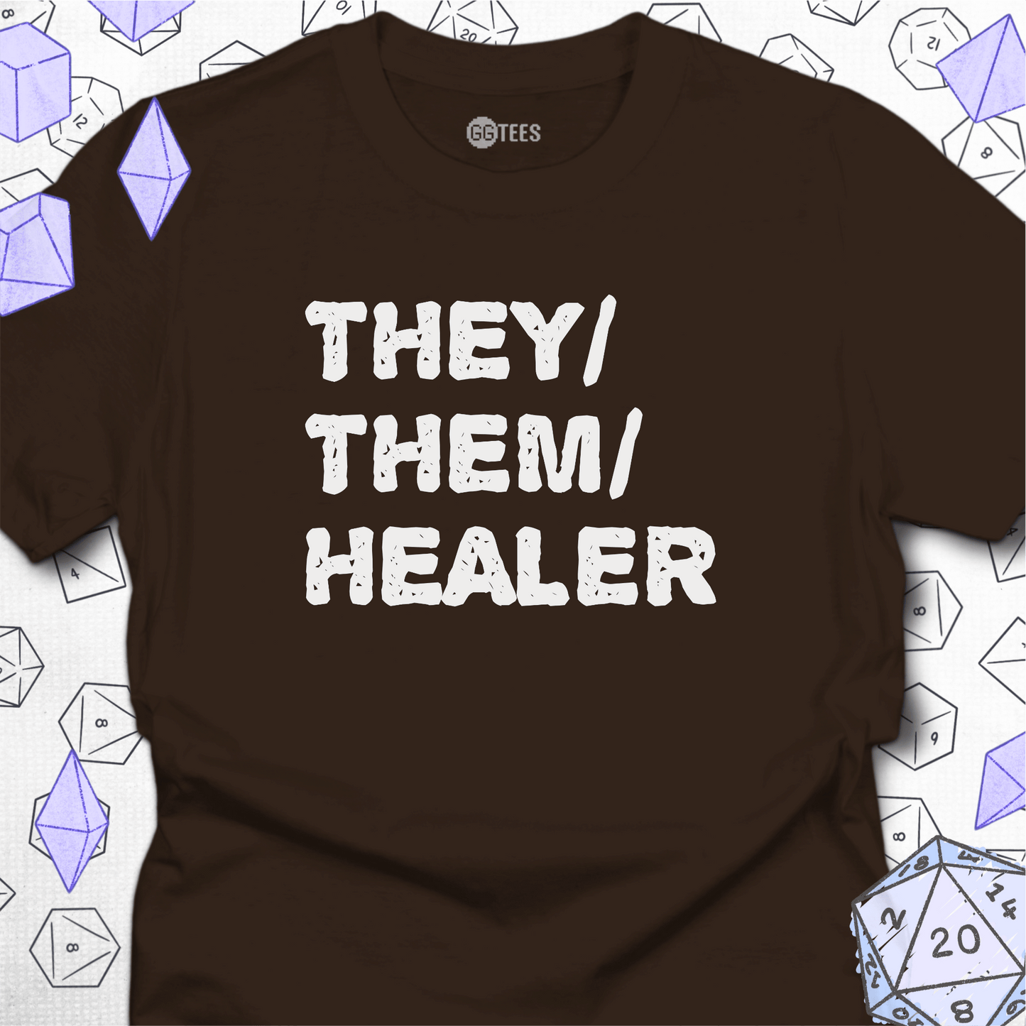 They Them Healer T-Shirt