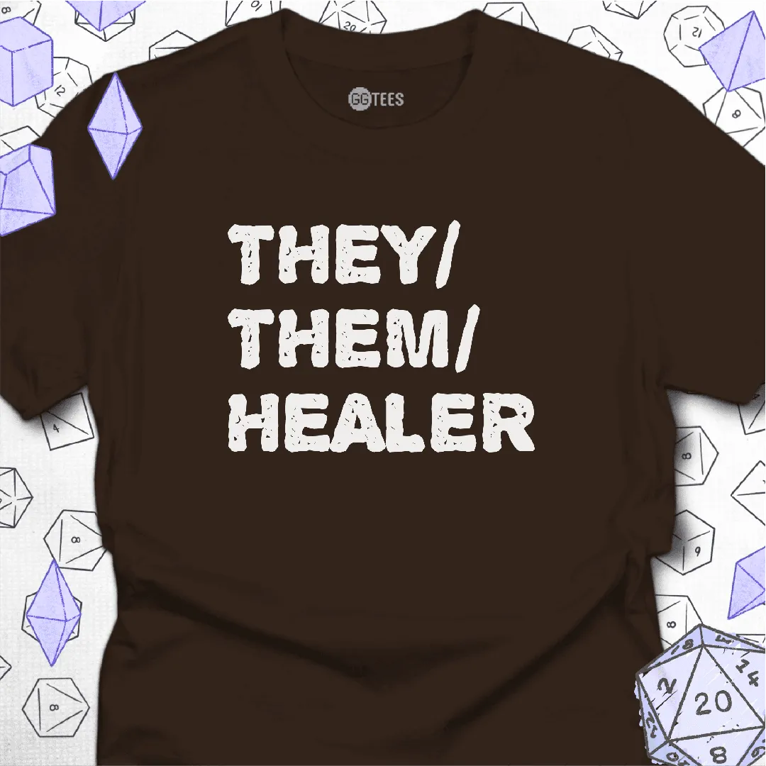 They Them Healer T-Shirt - GG Tees