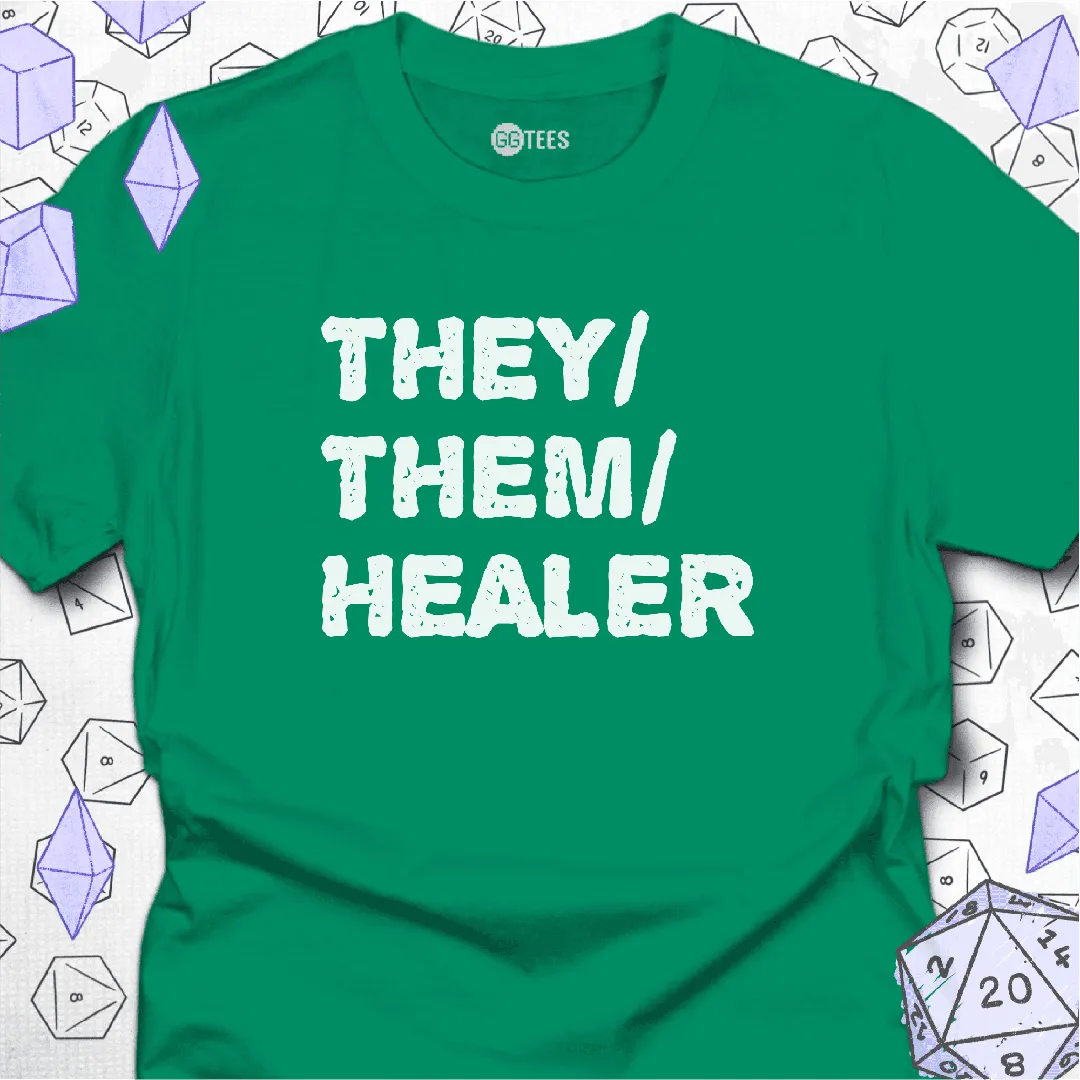 They Them Healer T-Shirt - GG Tees