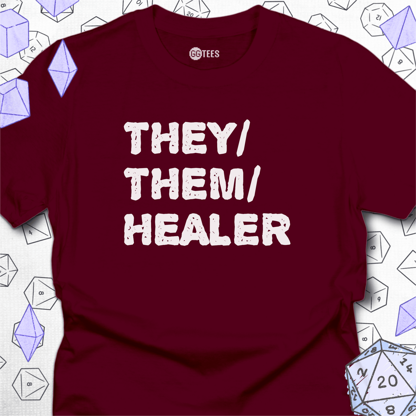 They Them Healer T-Shirt