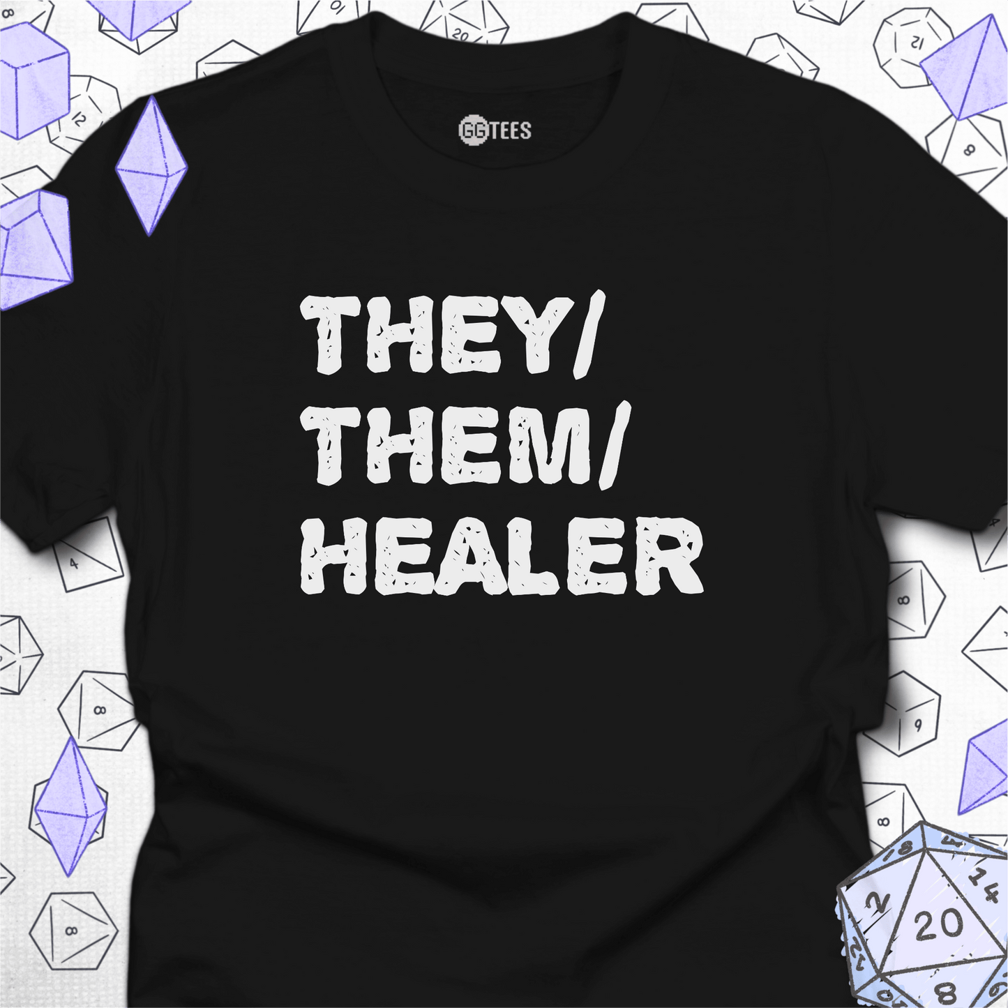 They Them Healer T-Shirt