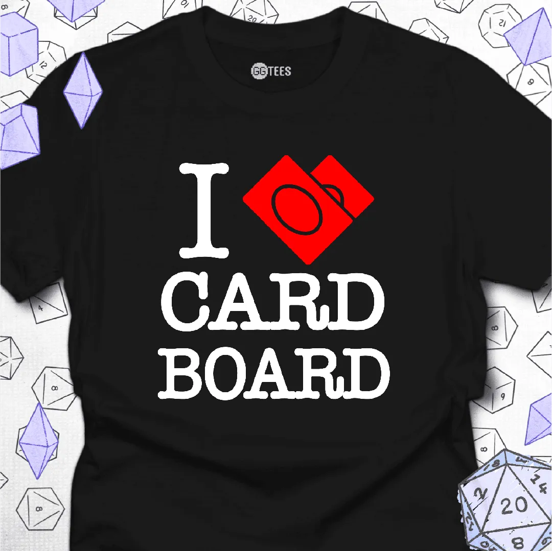 I Love Cardboard T-Shirt - GG Tees