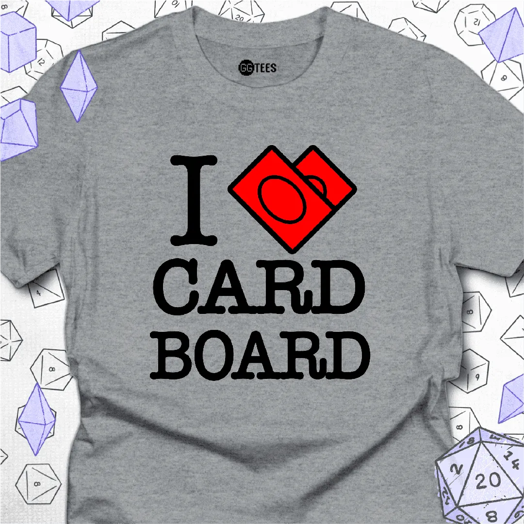 I Love Cardboard T-Shirt - GG Tees
