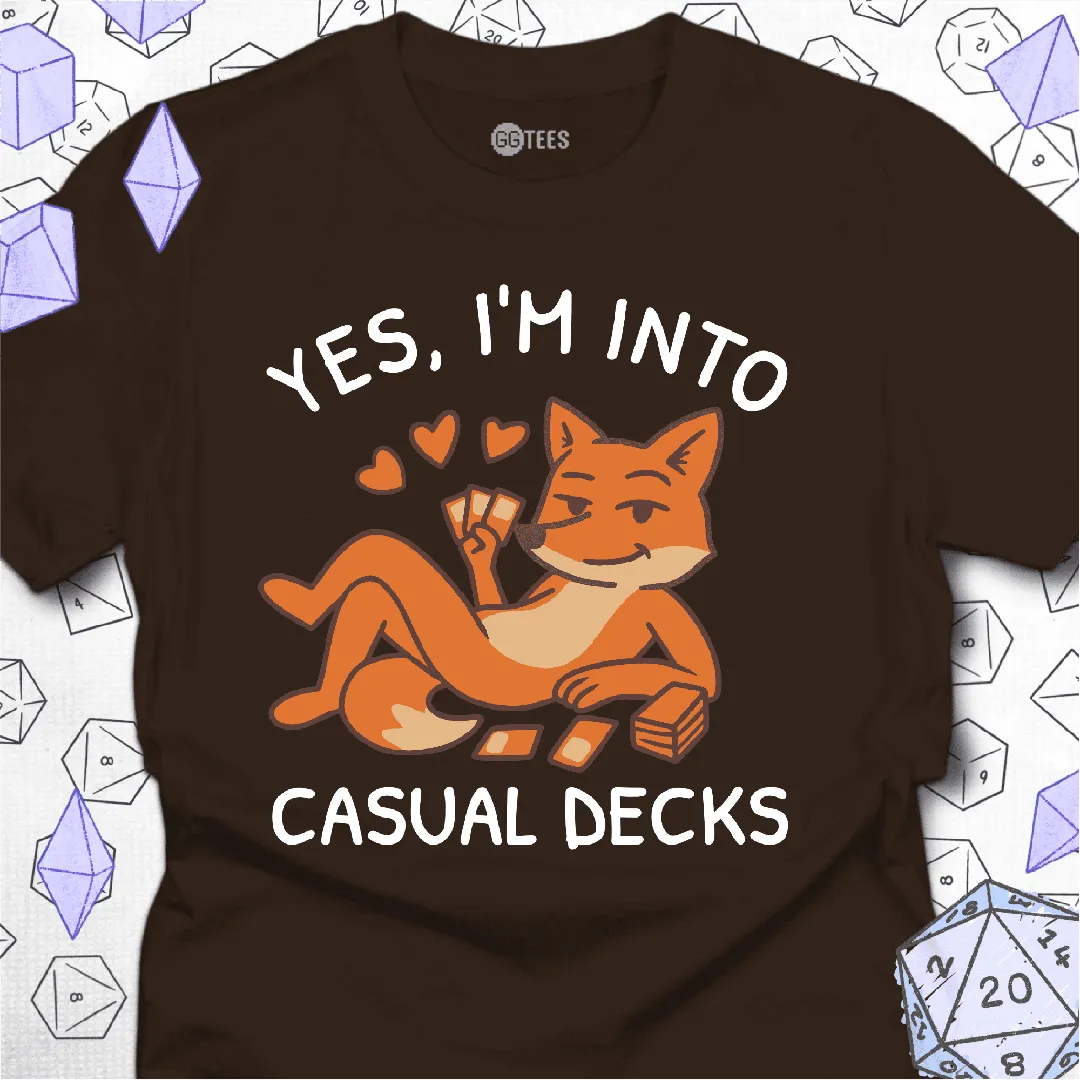 I'm Into Casual Decks T-Shirt - GG Tees