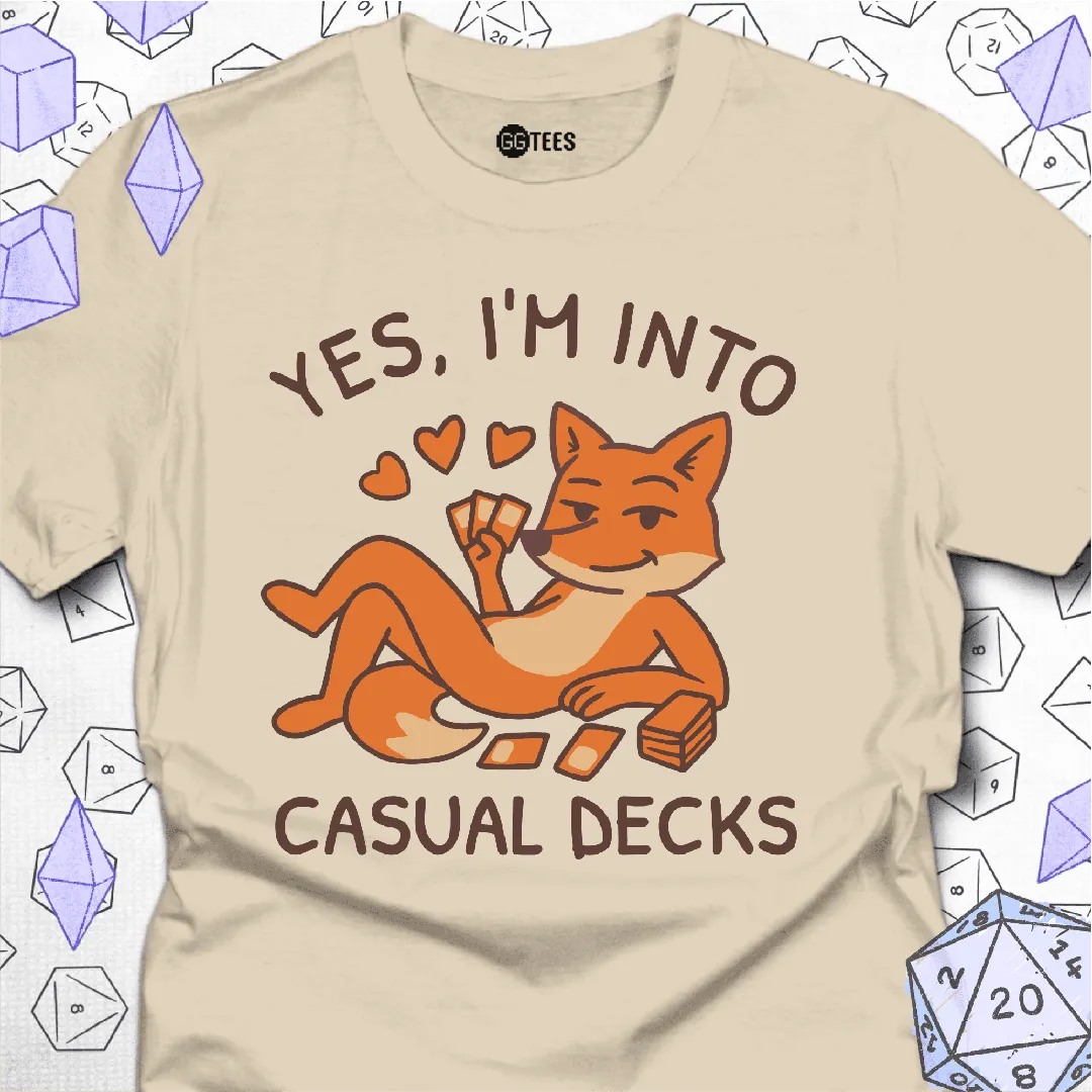 I'm Into Casual Decks T-Shirt - GG Tees