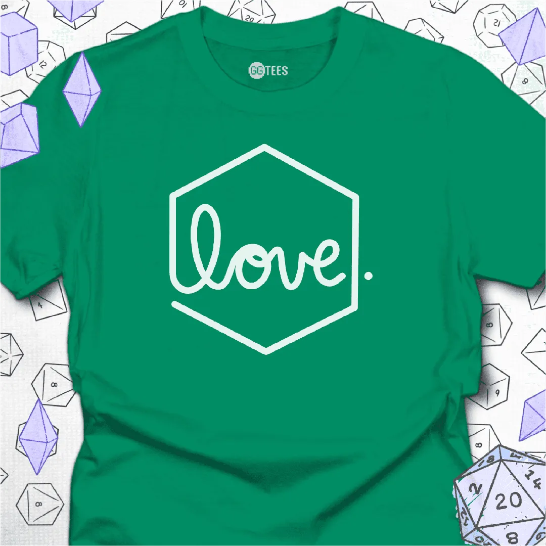 Love D20 T-Shirt - GG Tees
