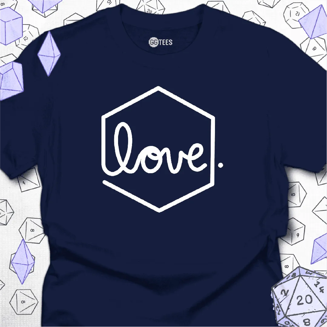 Love D20 T-Shirt - GG Tees