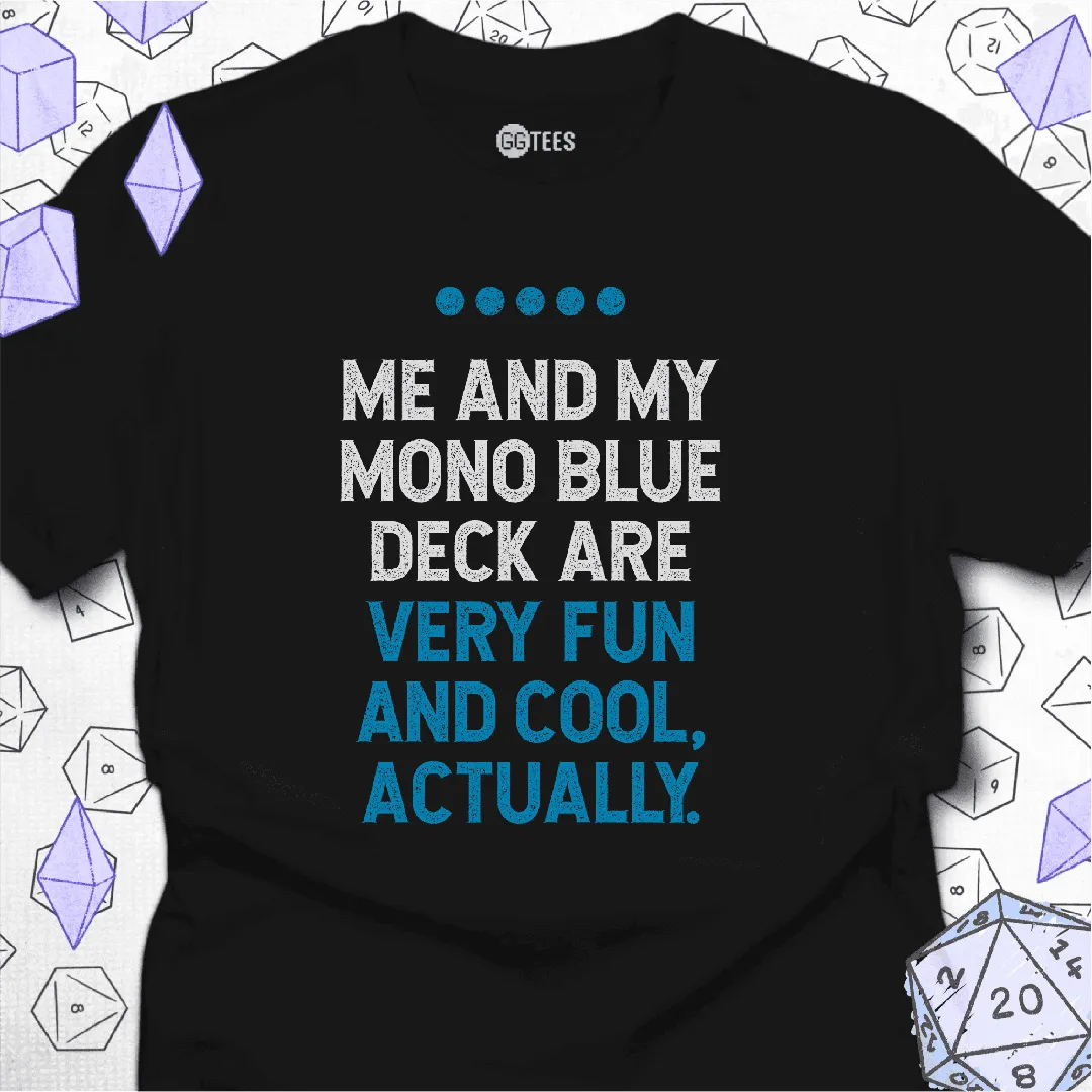 Mono Blue Players T-Shirt - GG Tees