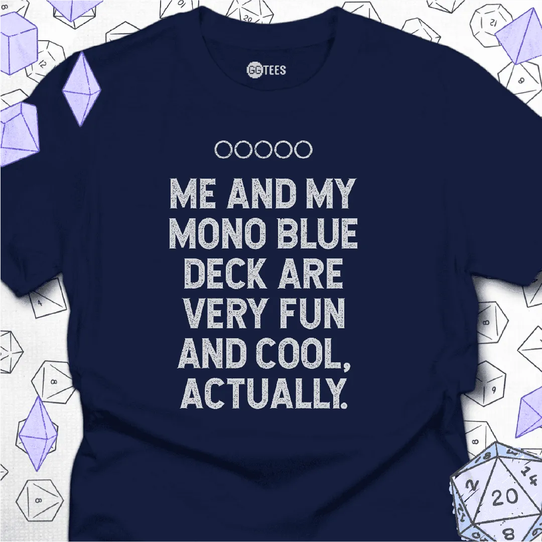 Mono Blue Players T-Shirt - GG Tees