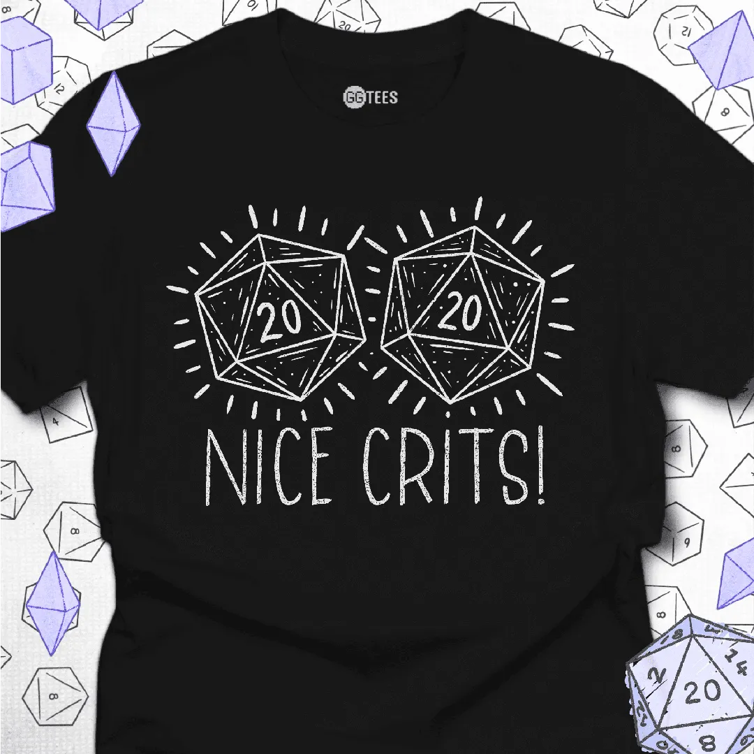 Nice Crits! T-Shirt - GG Tees