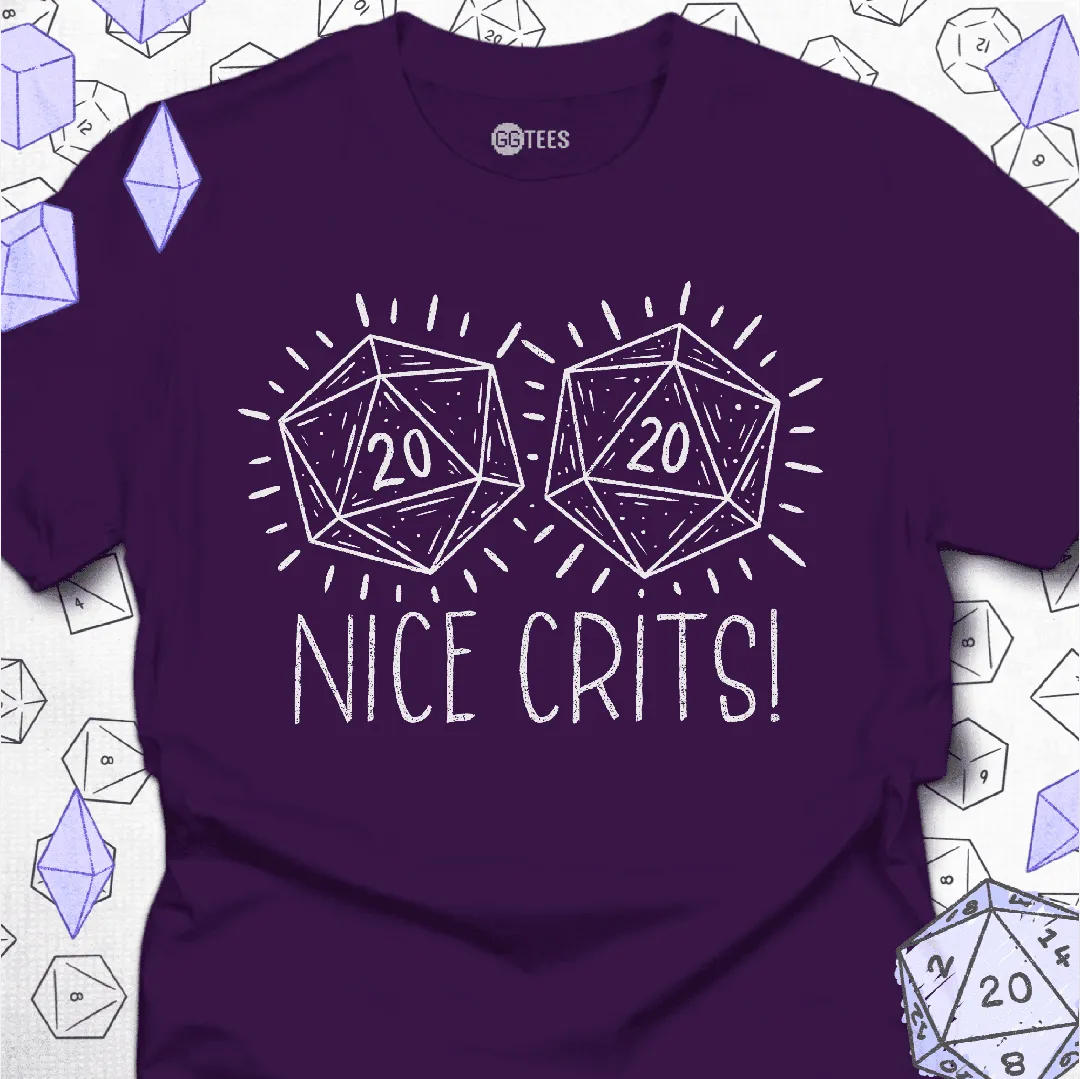 Nice Crits! T-Shirt - GG Tees