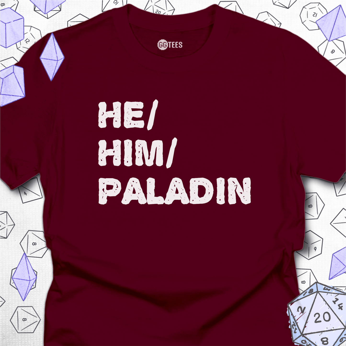 He Him Paladin T-Shirt
