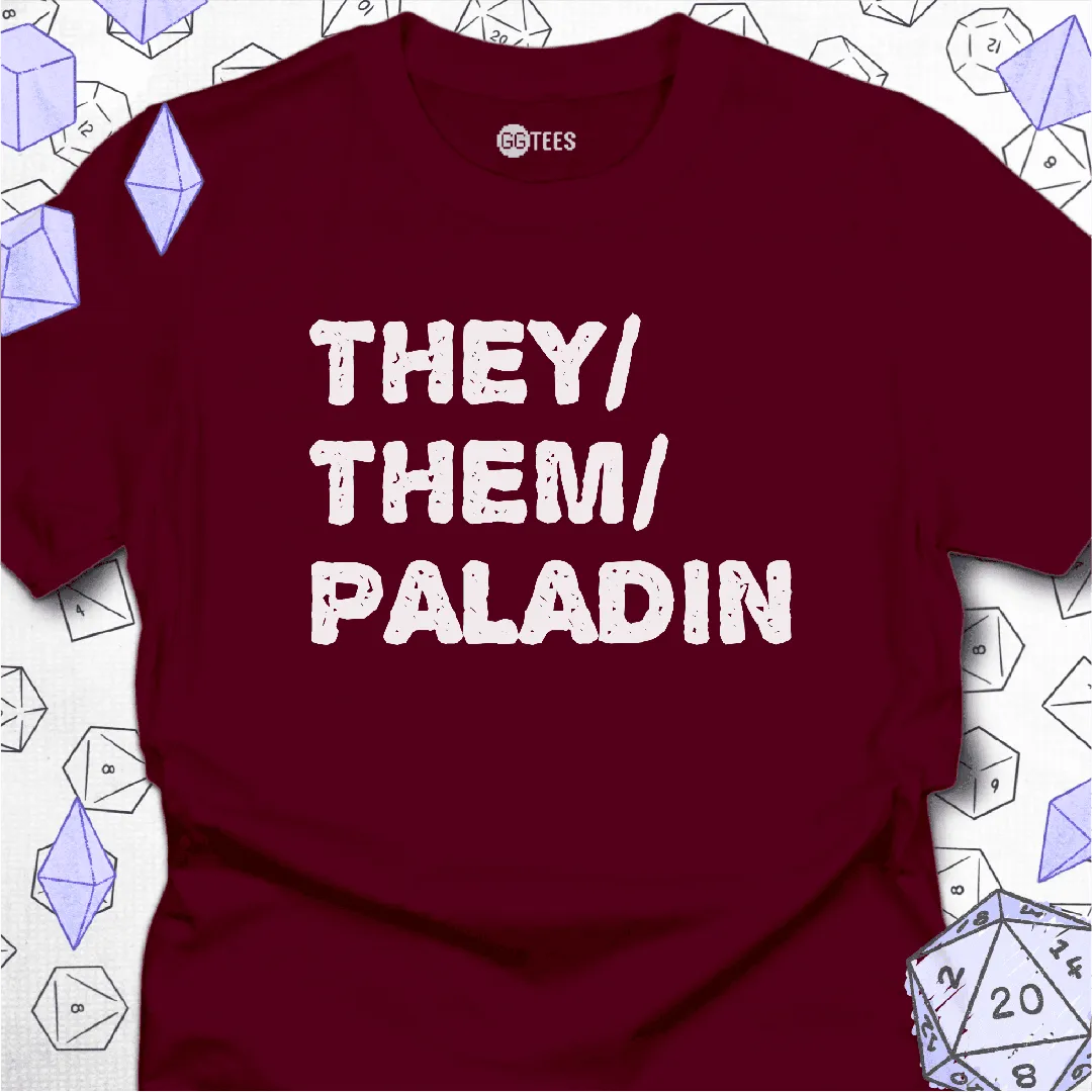 They Them Paladin T-Shirt - GG Tees