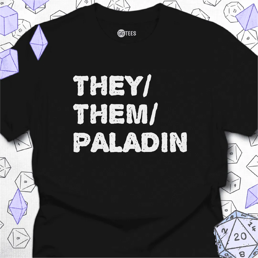They Them Paladin T-Shirt - GG Tees