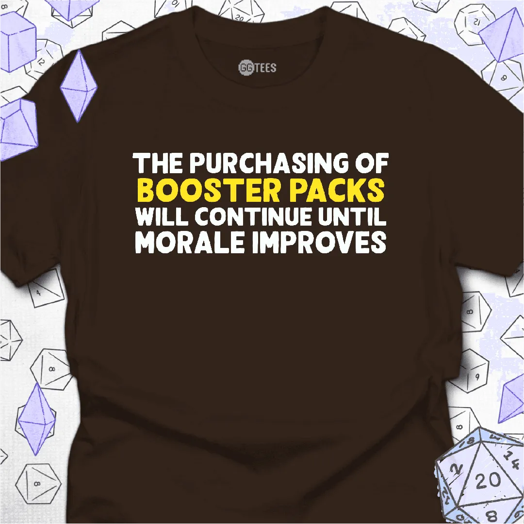 Purchasing Booster Packs T-Shirt - GG Tees