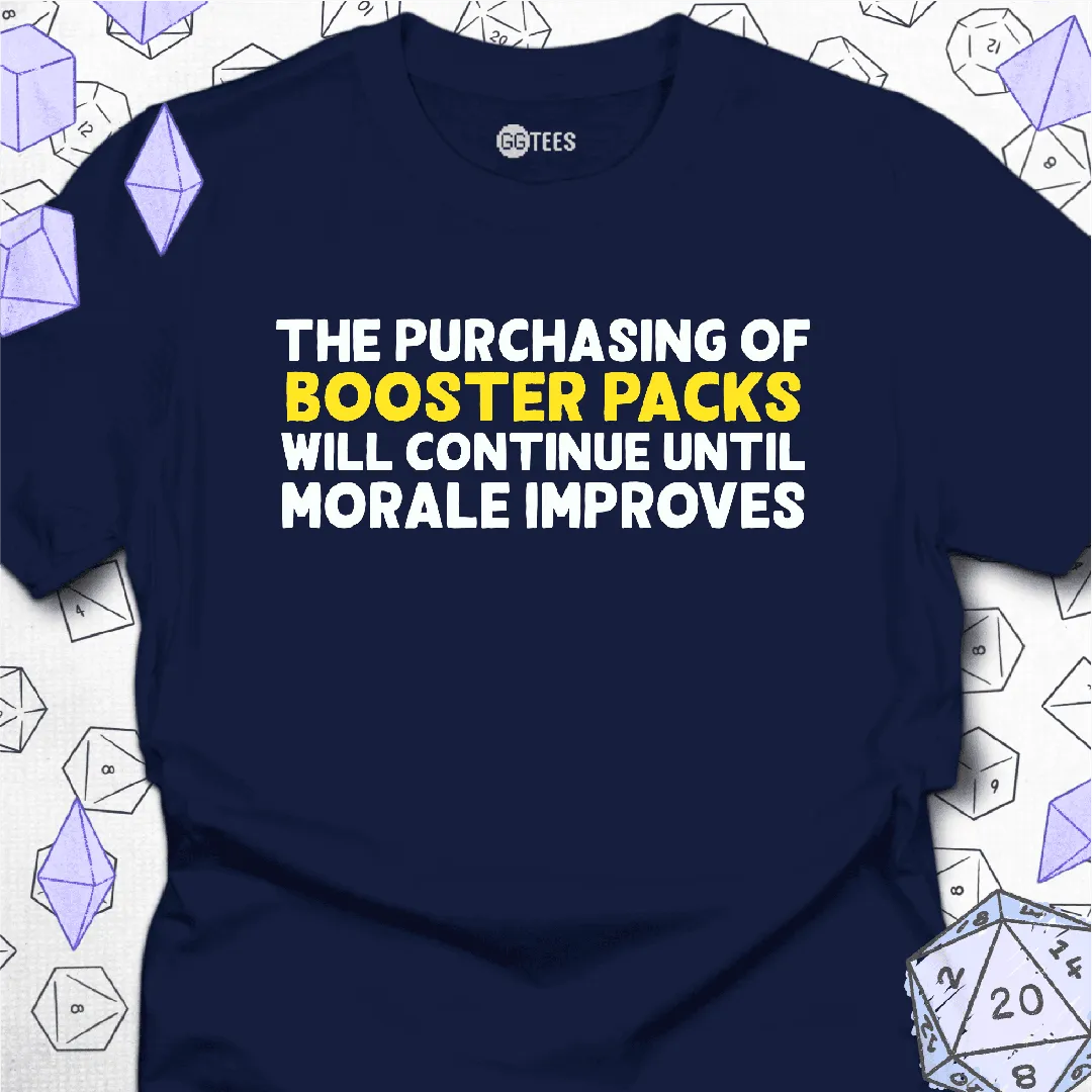 Purchasing Booster Packs T-Shirt - GG Tees