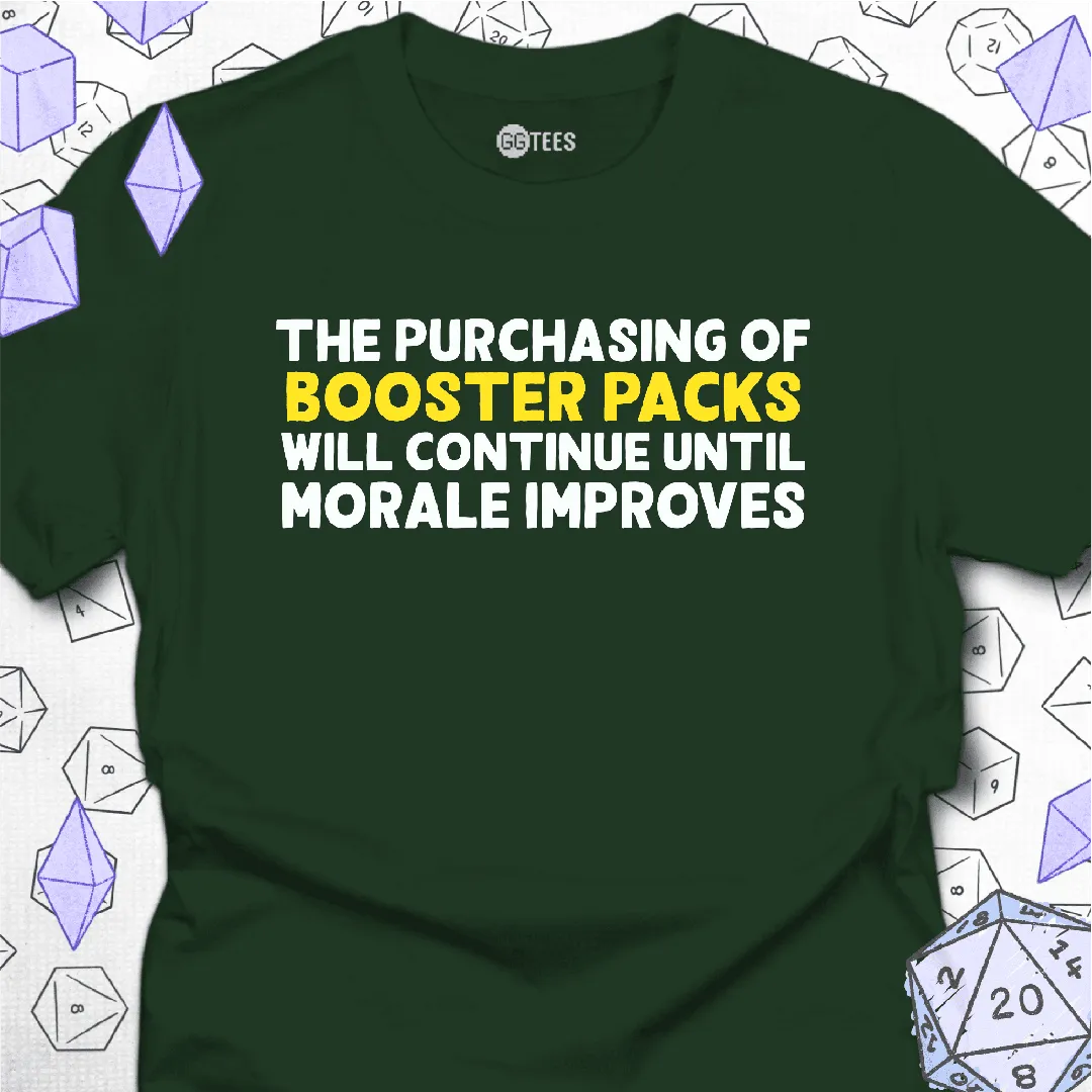 Purchasing Booster Packs T-Shirt - GG Tees