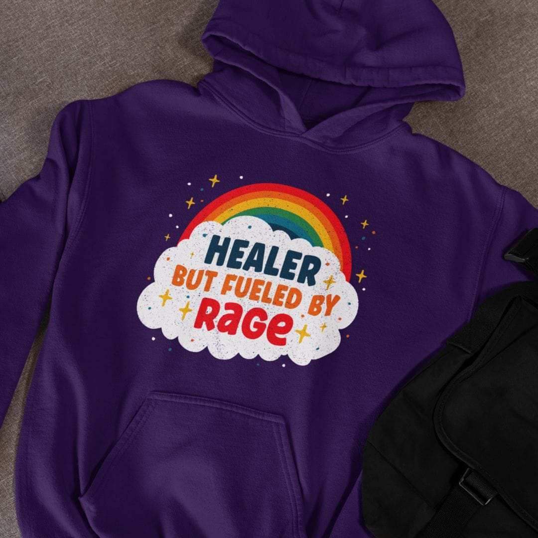Fueled by Rage Heavy Blend™ Hooded Sweatshirt - GG Tees