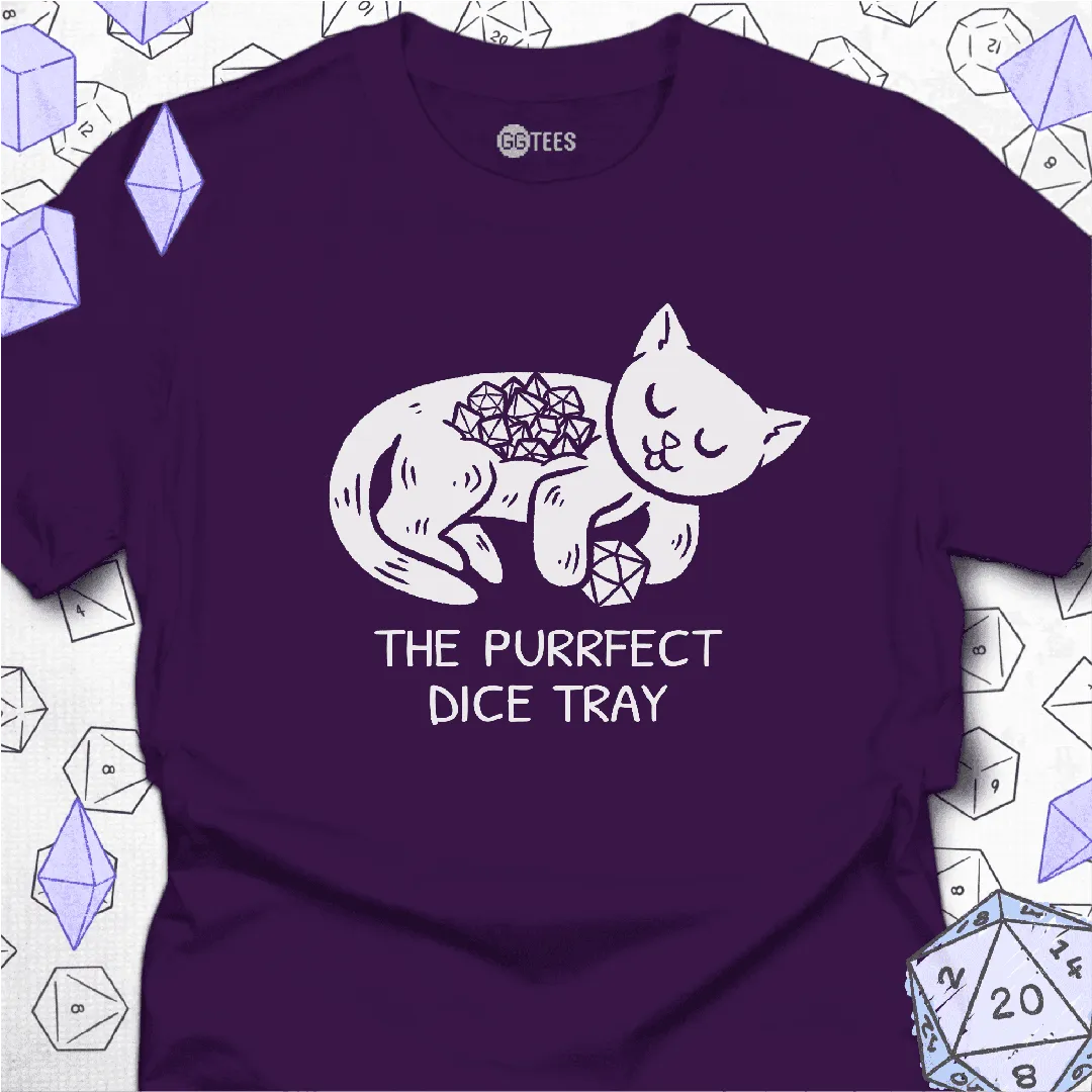 Purrfect Dice Tray T-Shirt - GG Tees