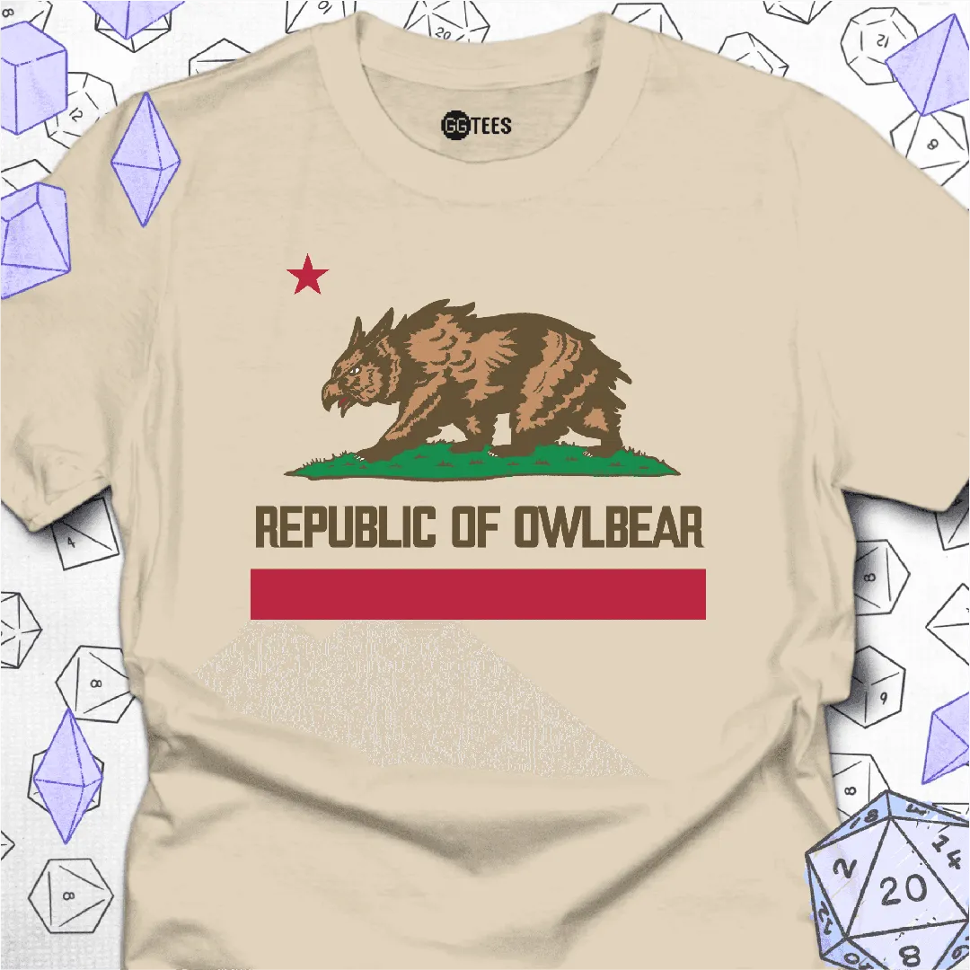 Republic of Owlbear T-Shirt - GG Tees