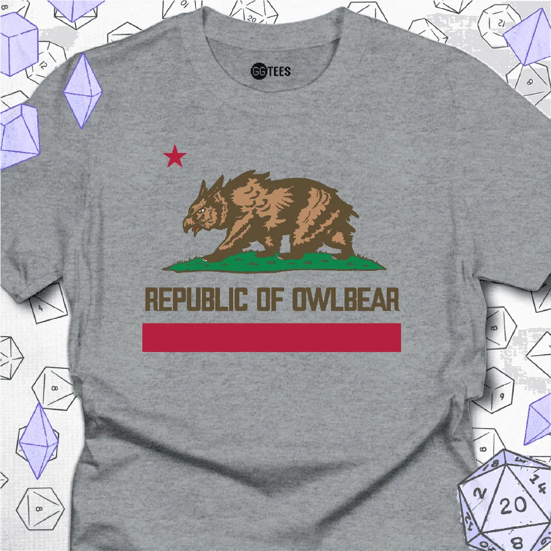 Republic of Owlbear T-Shirt - GG Tees