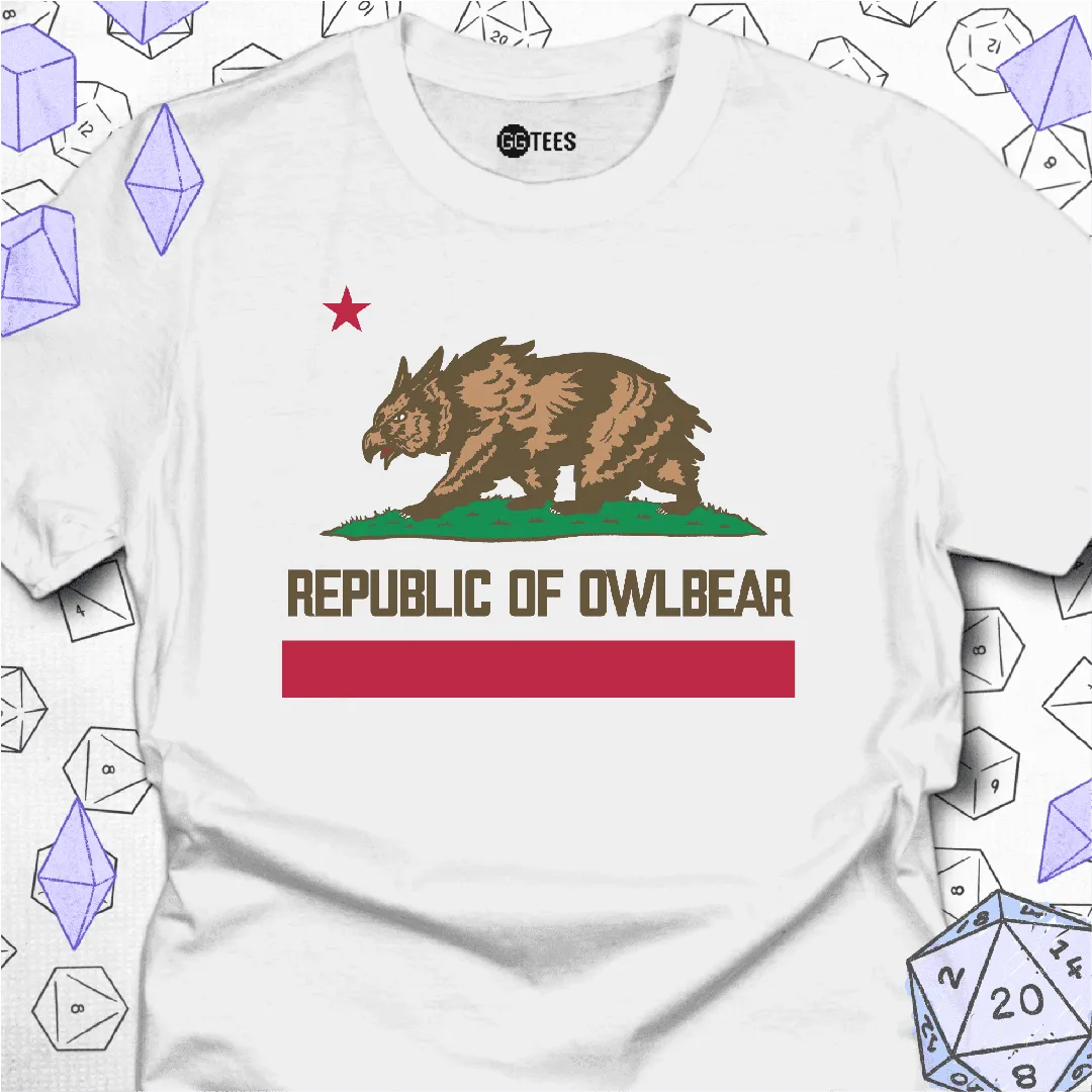 Republic of Owlbear T-Shirt - GG Tees