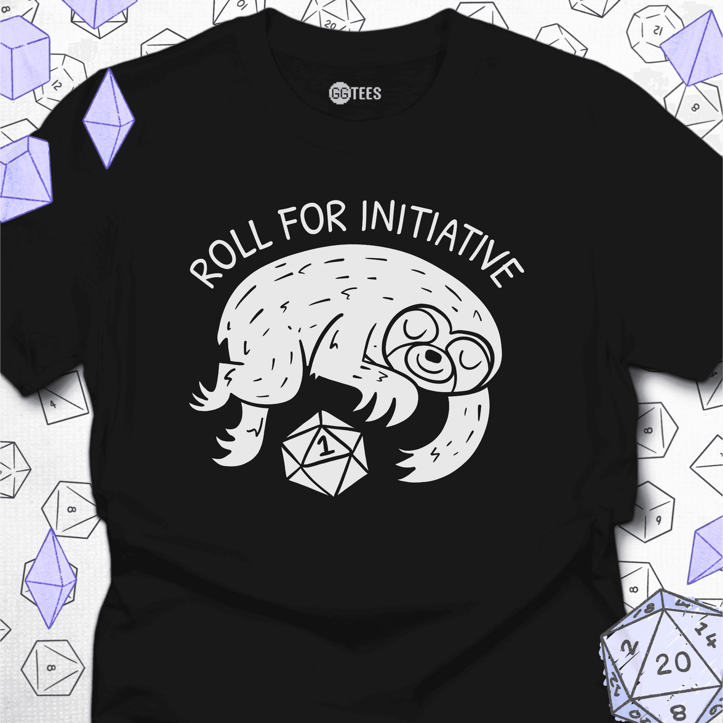 Roll for Initiative T-Shirt - GG Tees