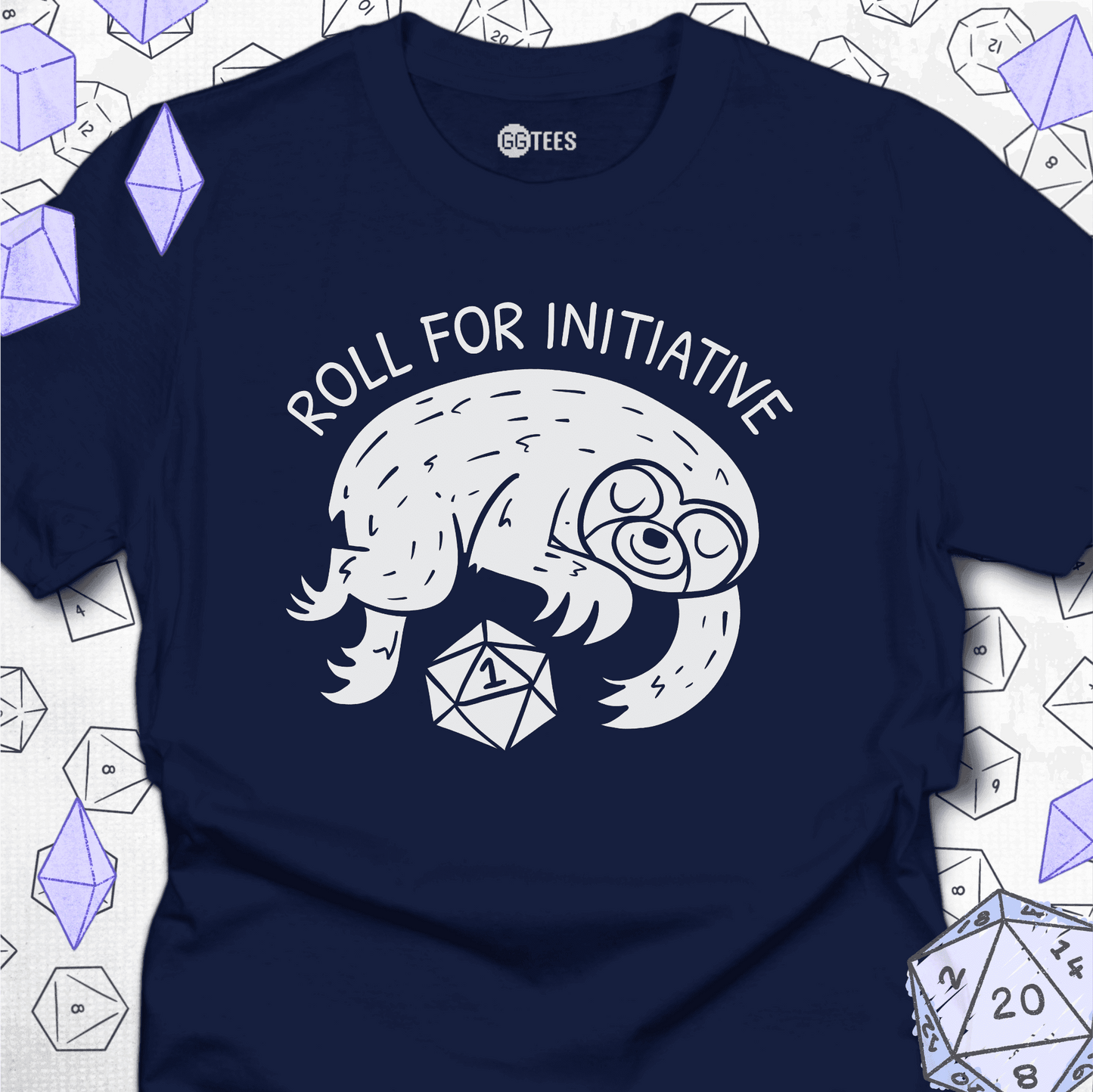 Roll for Initiative T-Shirt - GG Tees