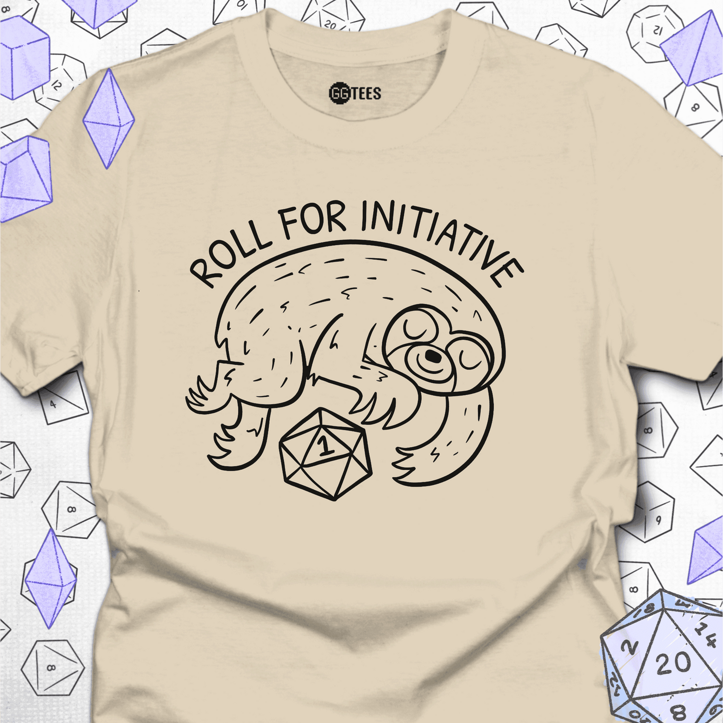 Roll for Initiative T-Shirt - GG Tees