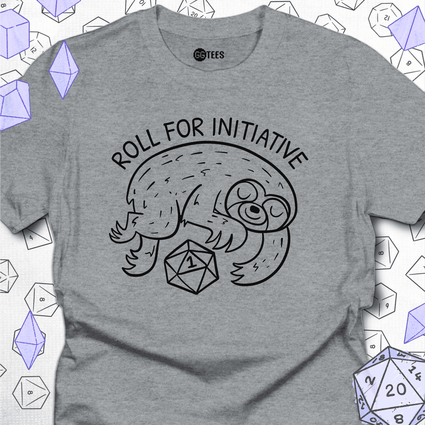 Roll for Initiative T-Shirt - GG Tees