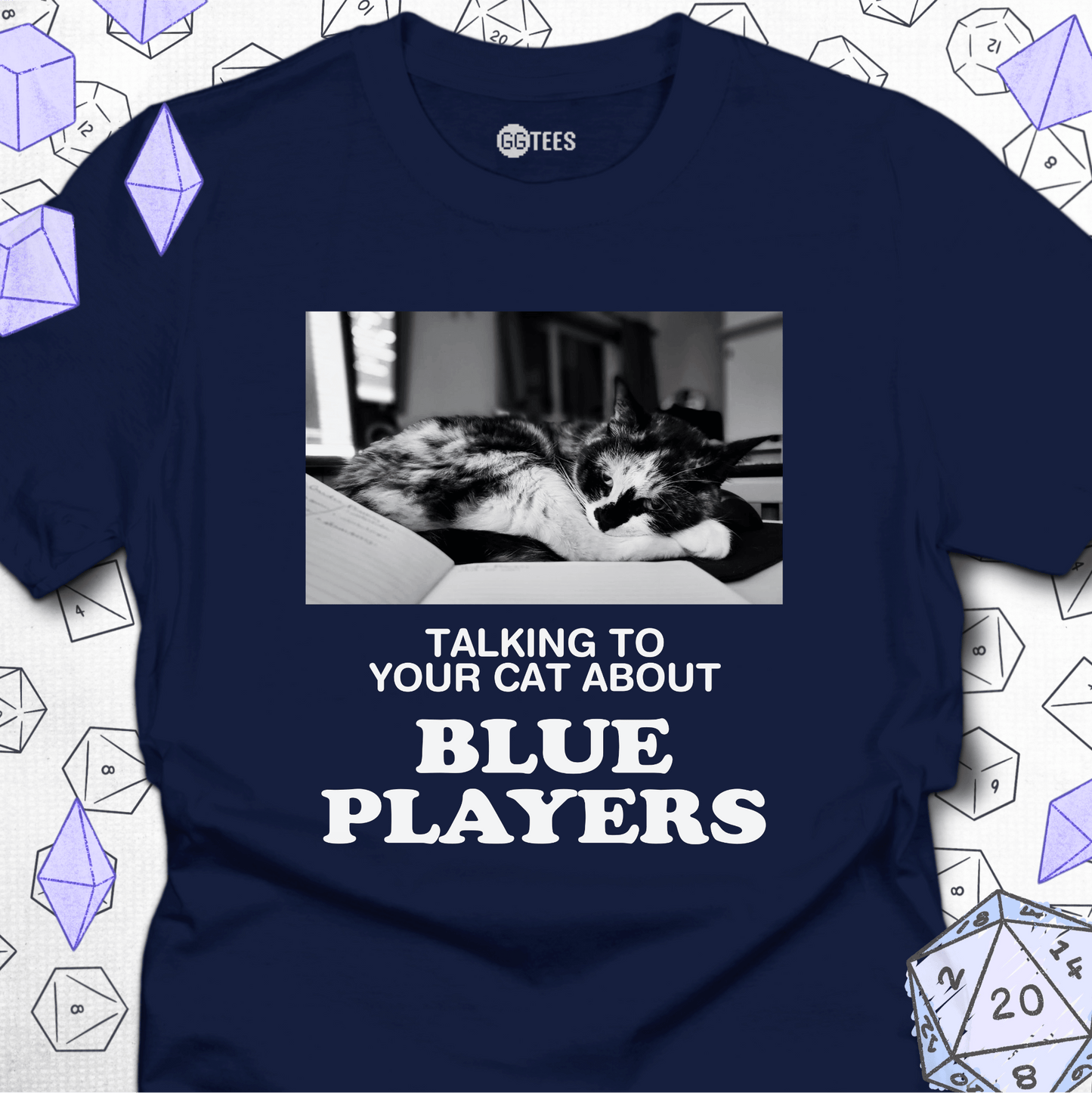 Talking about Blue Players T-Shirt