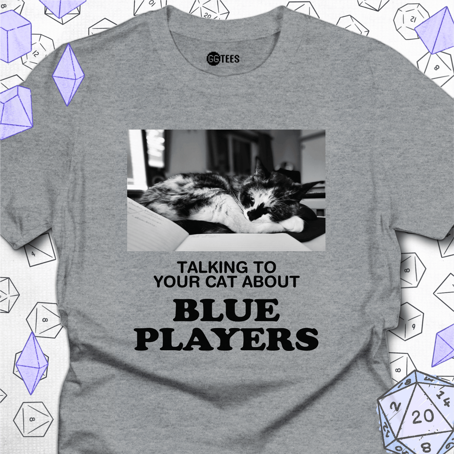 Talking about Blue Players T-Shirt