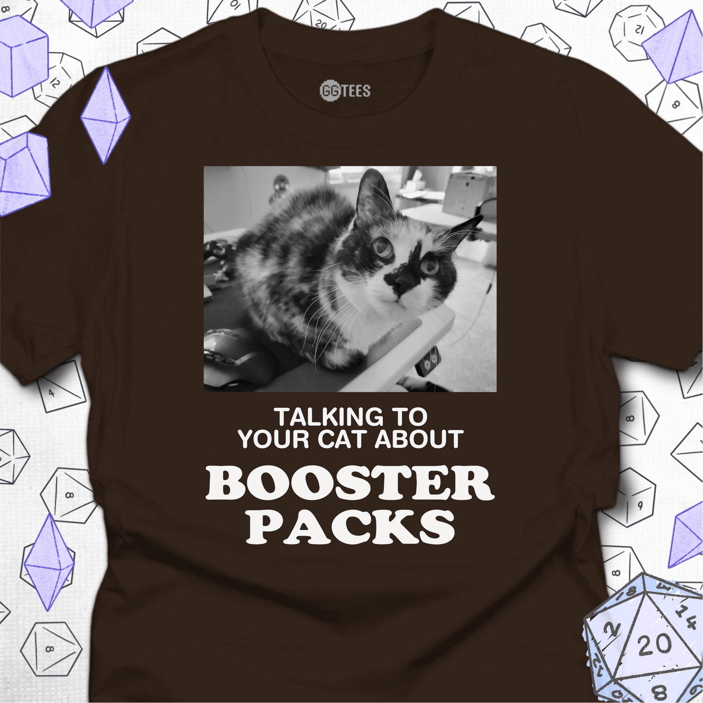 Talking about Booster Packs T-Shirt