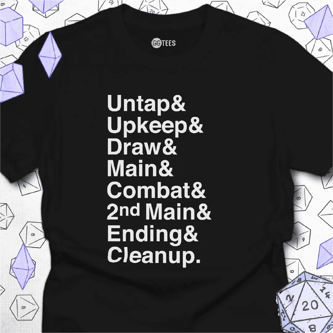 The Phases of the Game T-Shirt - GG Tees